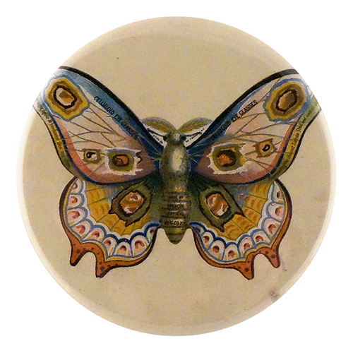 john derian Butterfly Ad Mirror & Pin
