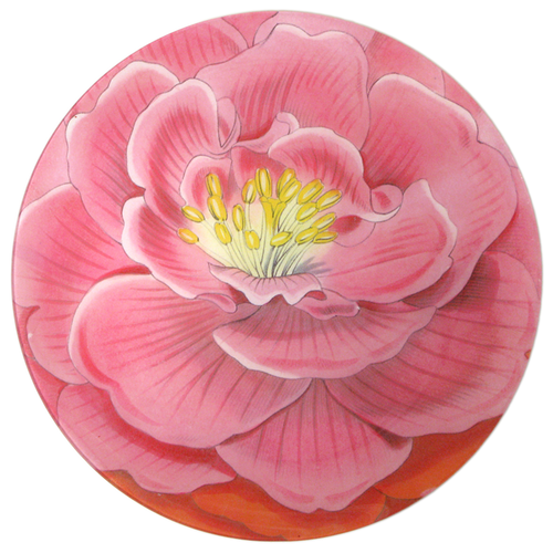 john derian Camellia 16" Round Plate