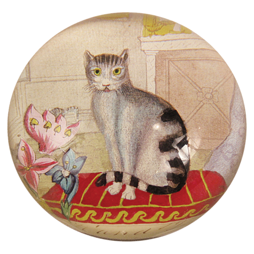 john derian Cat Dome Paperweight