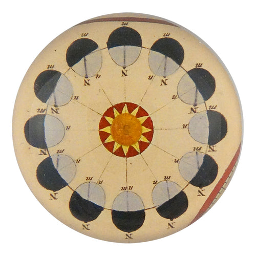 john derian Celestial Fig. II Dome Paperweight