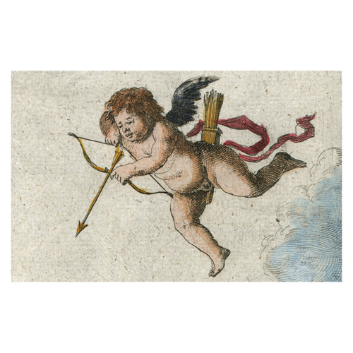 john derian Cherub with Arrow Postcard (Pack of 10)