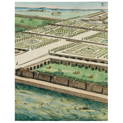 john derian City Maze (p 134) 11" x 14" Rect. Tray