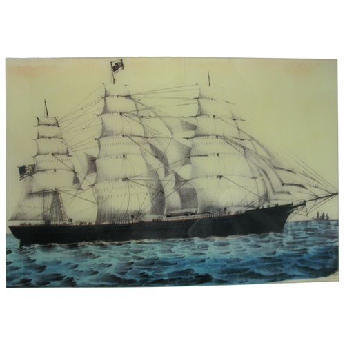 john derian Clipper Ship 15 x 22" Rect. Tray