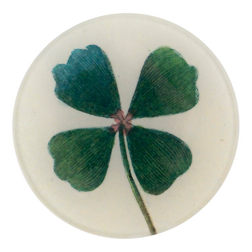 john derian Clover 4" Round Plate