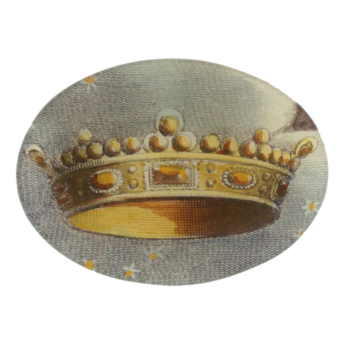 john derian Crown 5 x 7" Oval