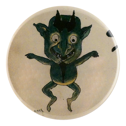 john derian Dancing Devil Mirror & Pin