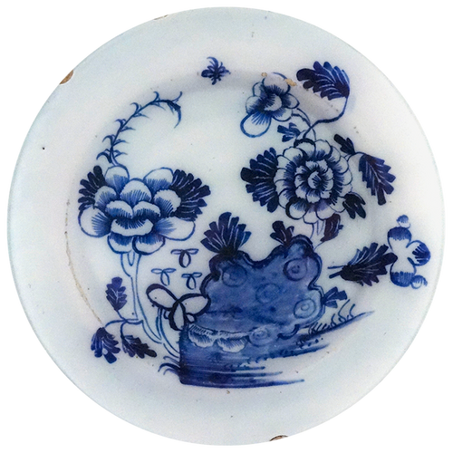 john derian Delft #3 10" Round Plate
