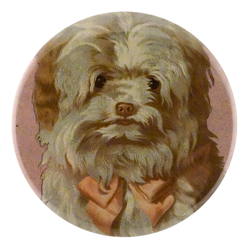 john derian Dog Cut Out Mirror & Pin