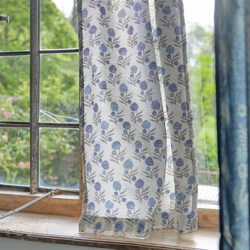 John Derian Dominote Indigo Fabric