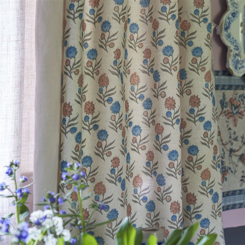 John Derian Dominote Parchment Fabric