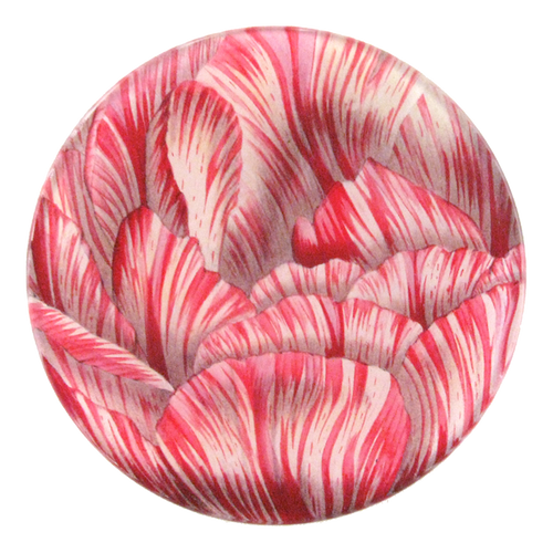 john derian Double Tulip 4" Round Plate