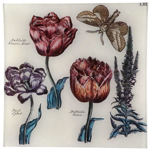 john derian Dubbelde LIII 10" Square Tray