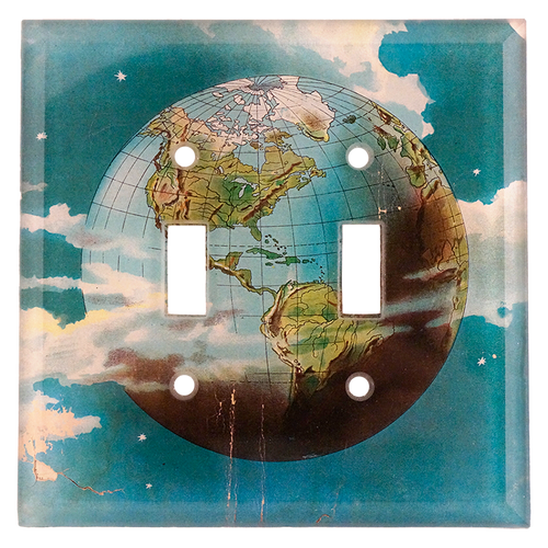 john derian Earth Double Switch Cover