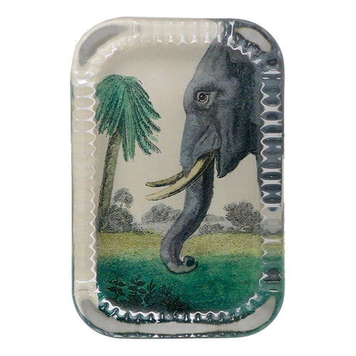 john derian Elephant Dotted Edge Large Paperweight