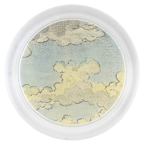 john derian English Horse Cloud 6" Coaster