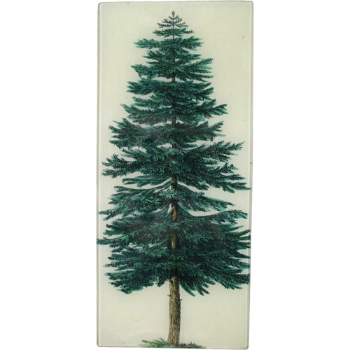 john derian Evergreen Tree 6.5 x 14.5" Rect. Tray