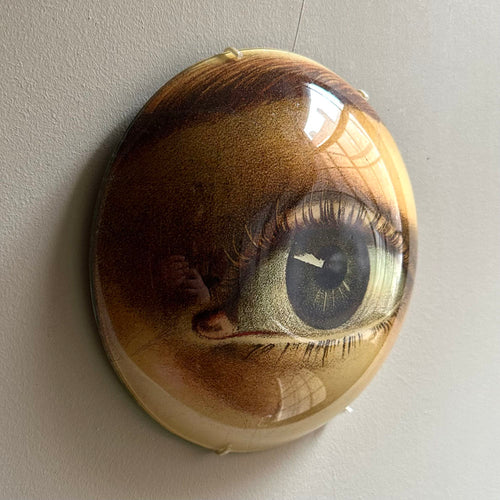 John Derian Eye Bowl (Left) Convex 9" Round Bowl