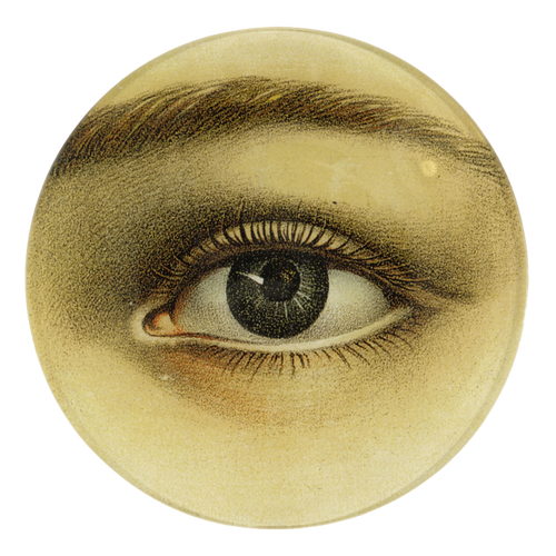 john derian Eye (Left) 5 1/4" Round Plate
