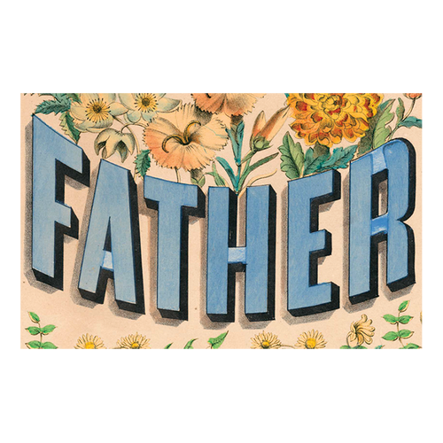john derian Father Postcard (Pack of 10)