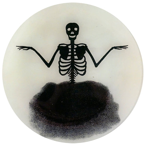 john derian Floating Skeleton 11" Round Plate