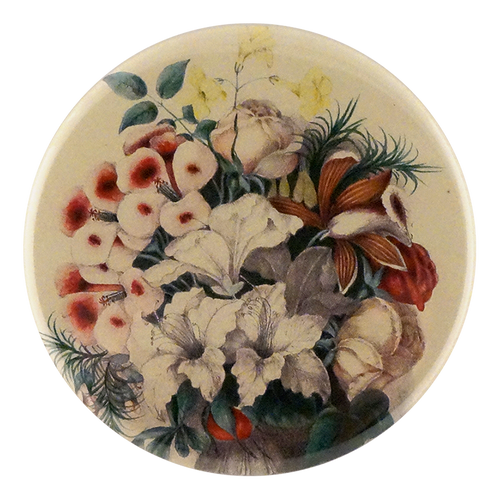 john derian Floral Sketch Mirror & Pin
