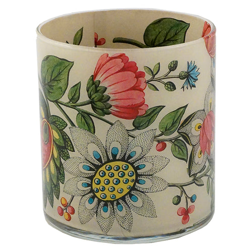 john derian Floral Wallpaper Desk Cup