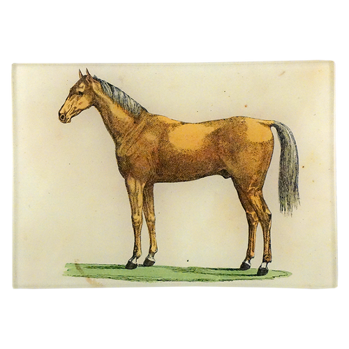 john derian Golden Horse 4.5 x 6.5" Mini-Tray