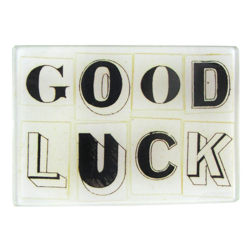 john derian Good Luck 3.5 x 5" Tiny Rect. Tray