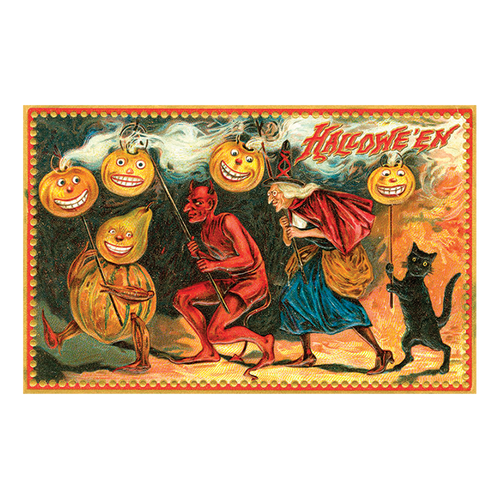 john derian Hallowe'en Postcard (Pack of 10)