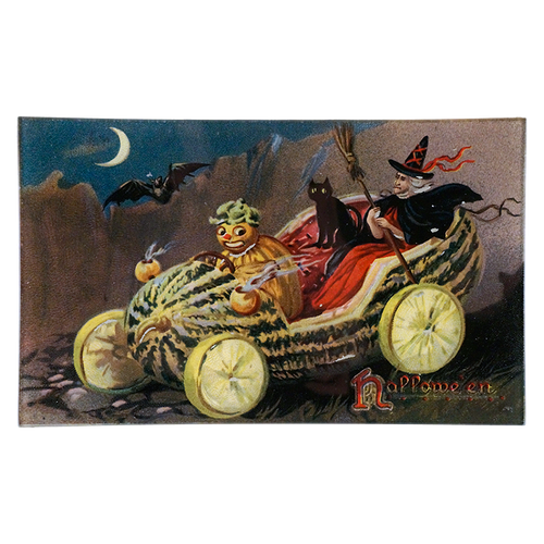 john derian Halloween Gourd 7 x 11.5" Rect. Tray
