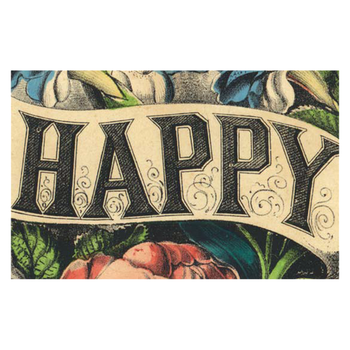 john derian Happy Postcard (Pack of 10)
