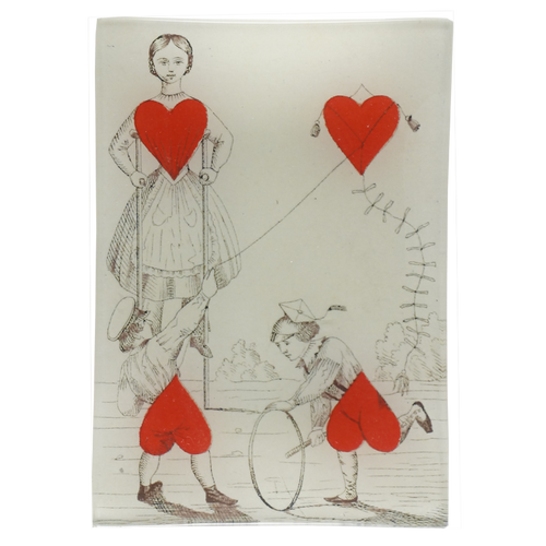 john derian Heart Play 4.5 x 6.5" Mini-Tray