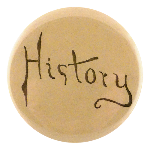 john derian History Mirror & Pin