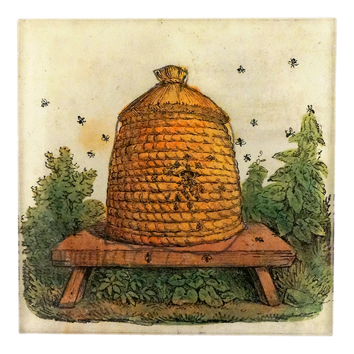 john derian Hive 6" Square Spoon Rest
