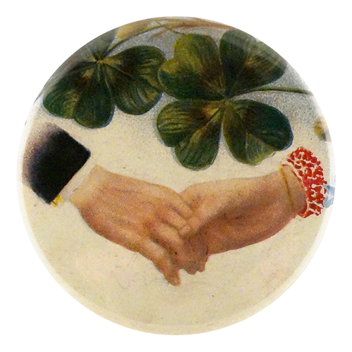 john derian Holding Hands Mirror & Pin