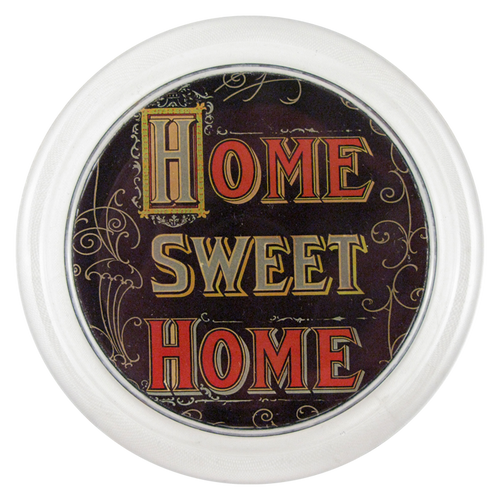 john derian Home Sweet Home 6" Coaster