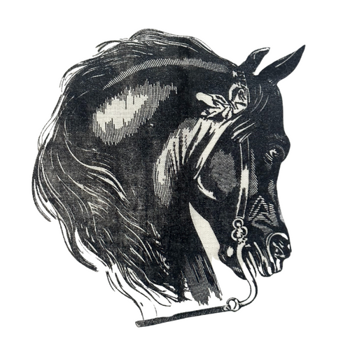 John Derian Horse Tote Bag Canvas Tote Bags