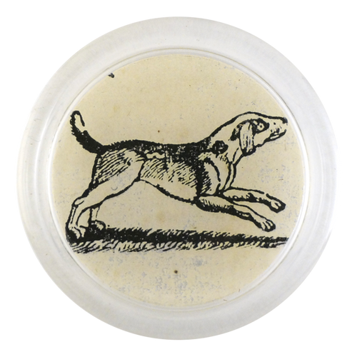 john derian Iconic - Dog 4" Coaster
