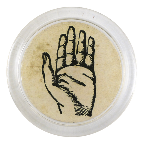 john derian Iconic - Hand 4" Coaster