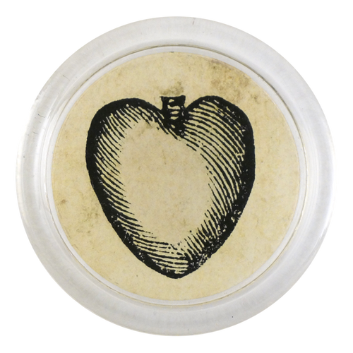 john derian Iconic - Heart 4" Coaster