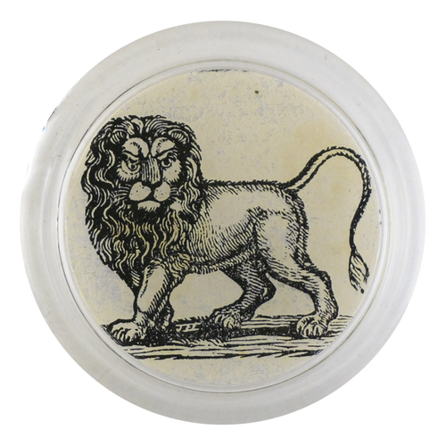 john derian Iconic - Lion 4" Coaster