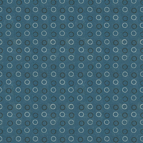 john derian Indigo Circles Fabric