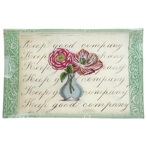 john derian Keep Good Company 9 x 14" Letter Tray