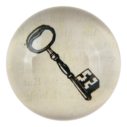 john derian Key Dome Paperweight