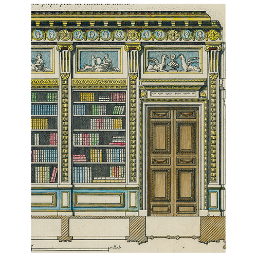 john derian Library Relief (p 308) 11" x 14" Rect. Tray