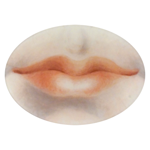 john derian Lips 7 x 10" Oval