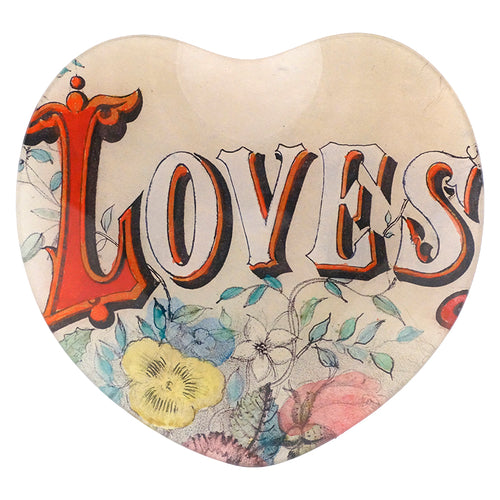john derian Loves 8" Heart Dish