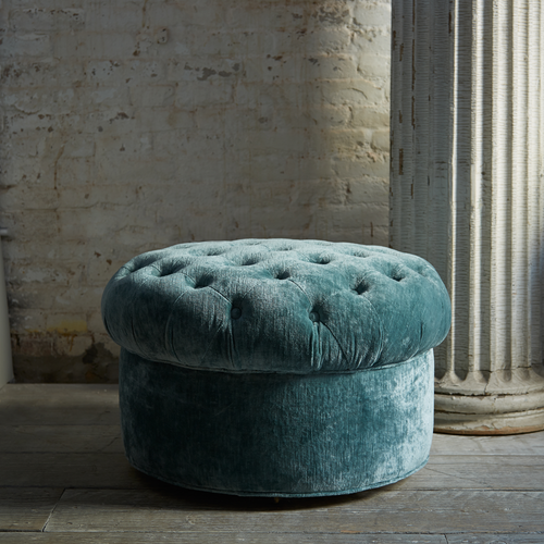 John Derian Mandarin Tuffet John Derian Collection