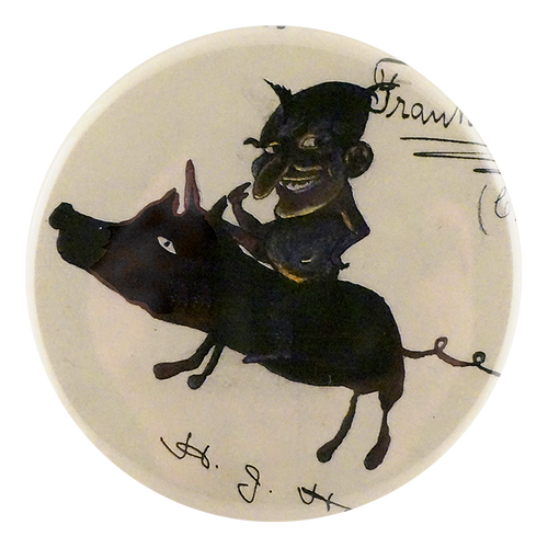 john derian Mischief Mirror & Pin