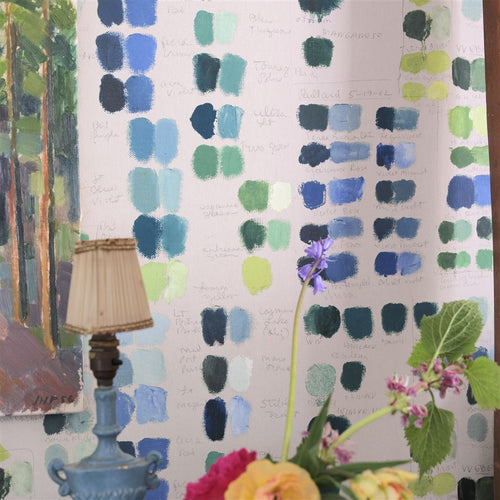 John Derian Mixed Tones Forest Wallpaper